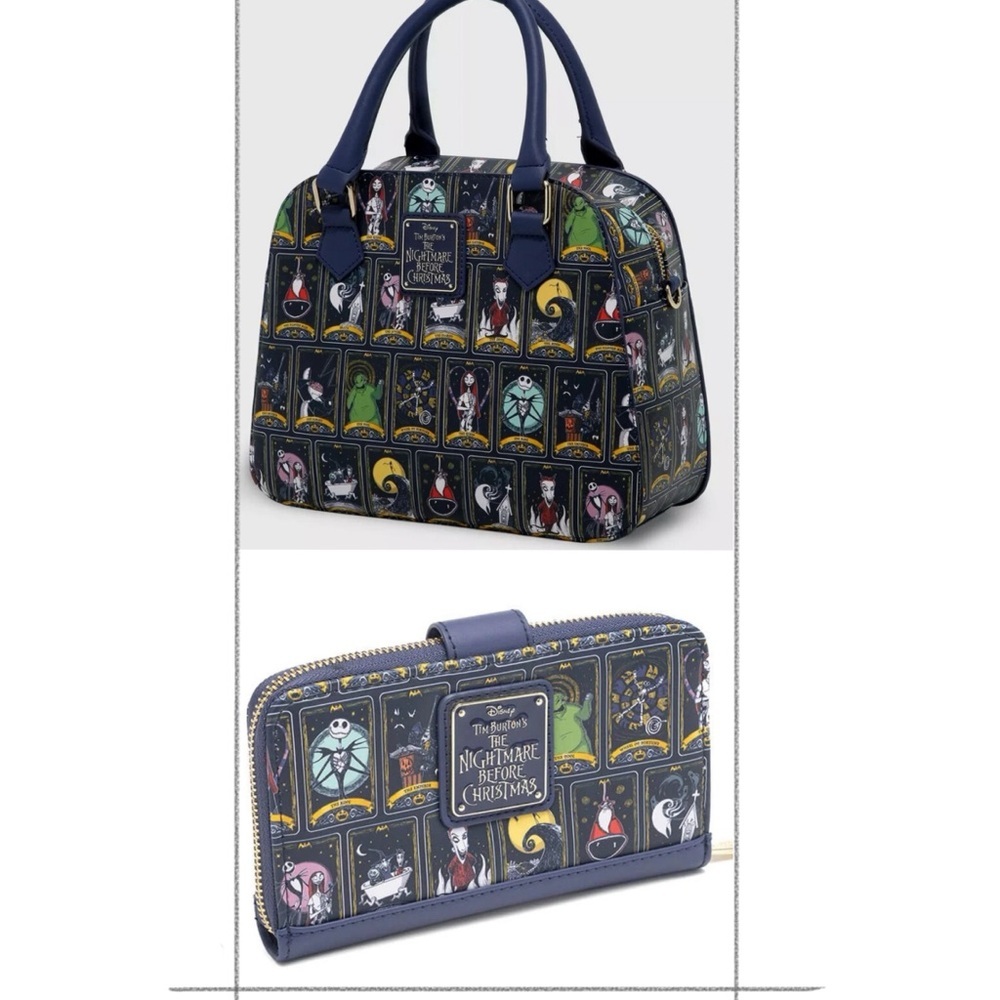 Disney The Nightmare Before Christmas Tarot Bag and Wallet Set - NWT​